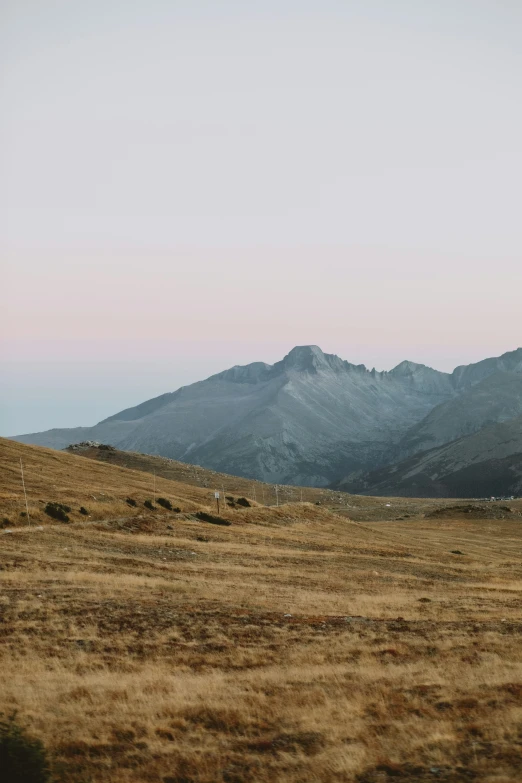 this is a very pretty mountain view in the desert