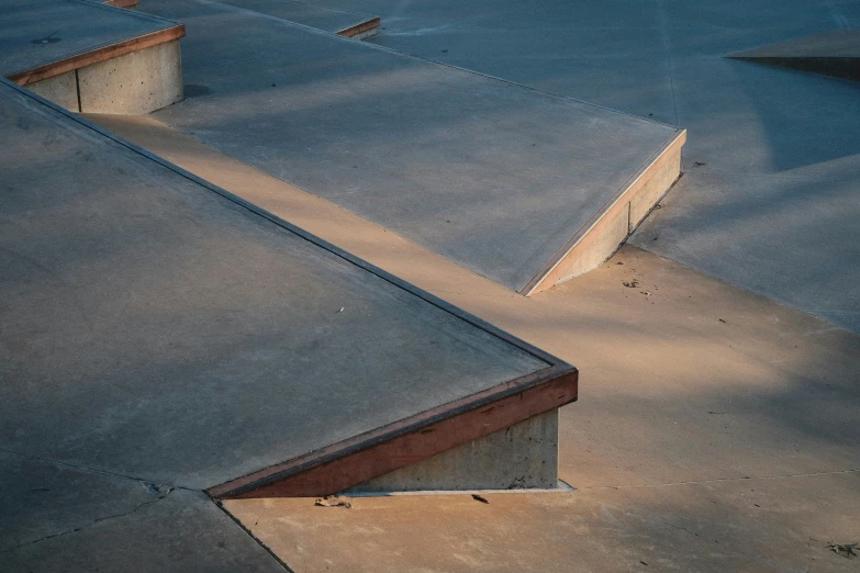 an image of a skateboard ramp that is in motion