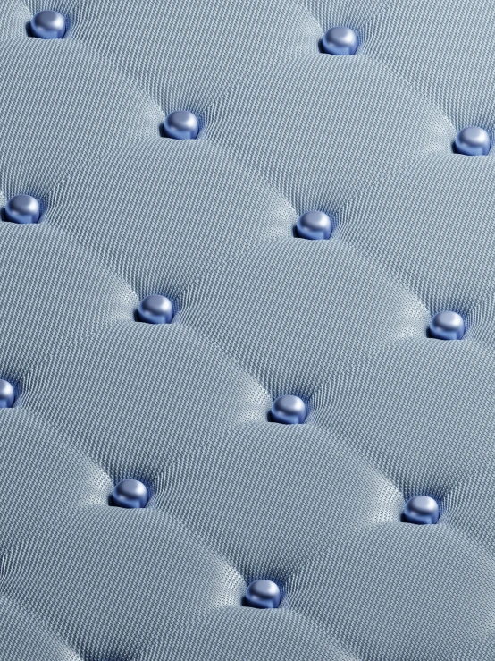 water droplets are placed on a blue background