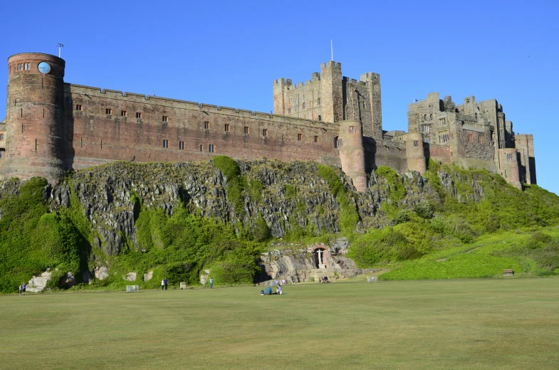 there are many old buildings on this hill