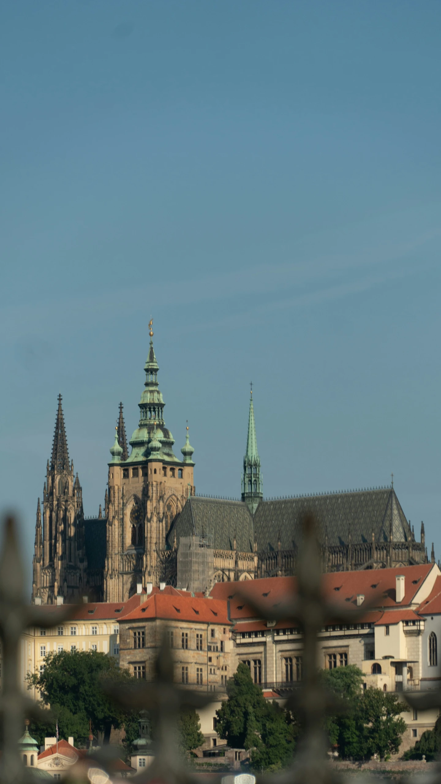 there is an image of a castle outside