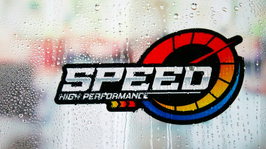 an image of the logo for a speed shop