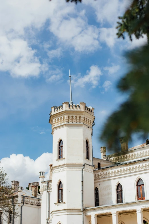 this is a very pretty castle like building