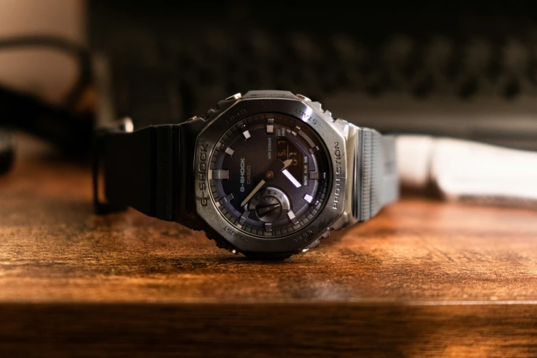 an image of a wrist watch on a table