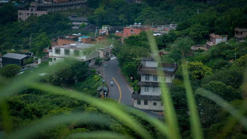 the view from the top of the hill is very scenic