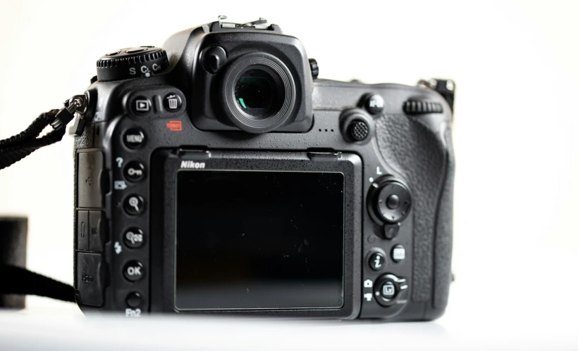 a close up view of a digital camera
