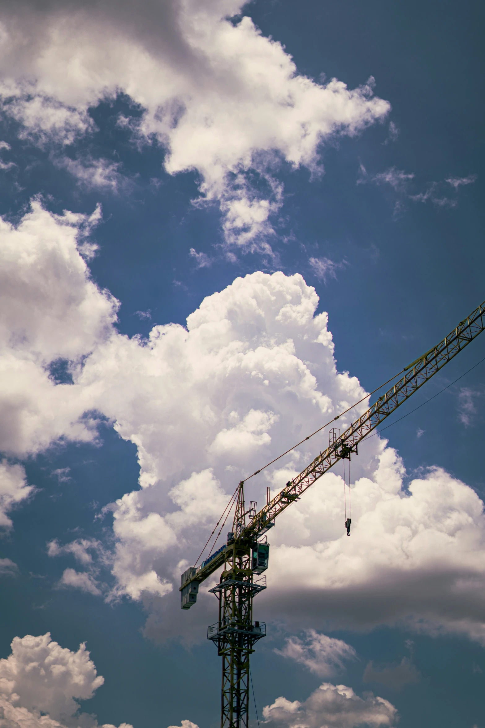 a very tall tower with a sky in the background