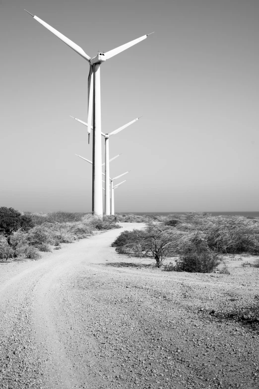 the large object looks like a huge wind turbine