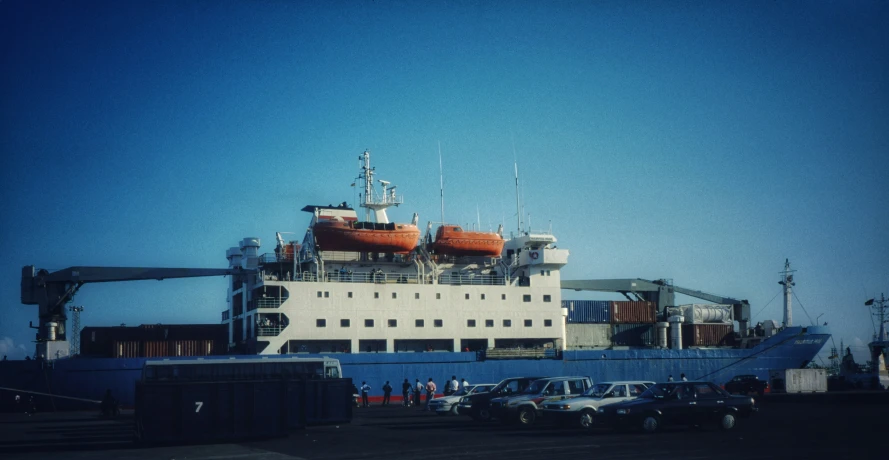 a cruise ship that is docked at a dock