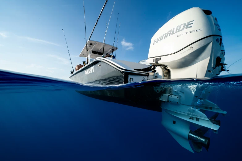 a boat that is sitting in the water