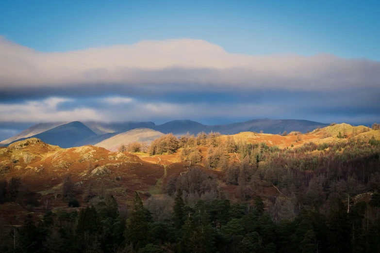 some very pretty mountain tops in the autumn