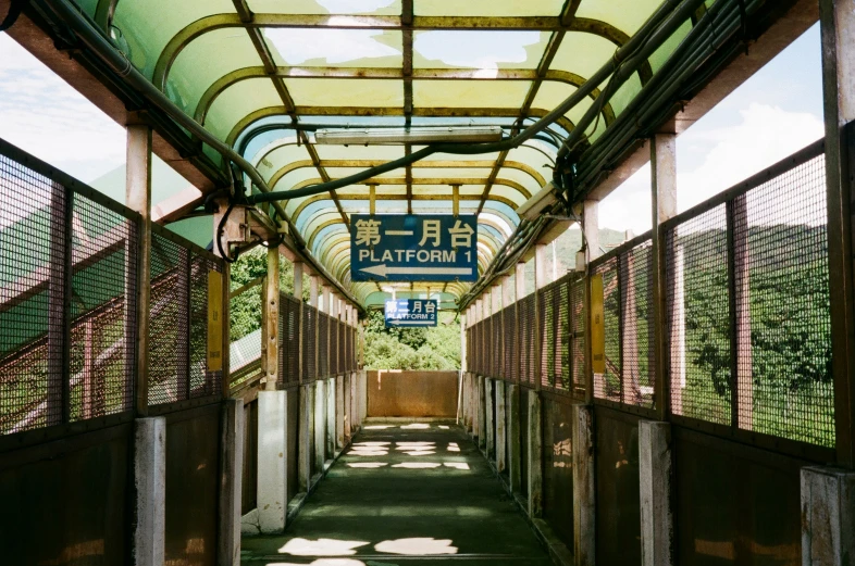 a tunnel that is connected to several areas