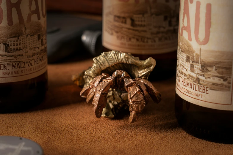 a close up s of a bottle of wine