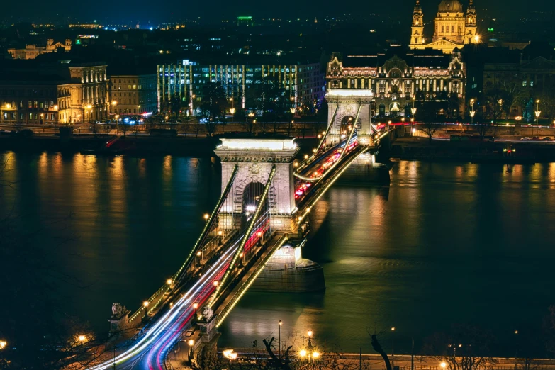 a night s of the bridge over a river