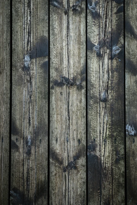 brown wooden planks showing the grained finish on them