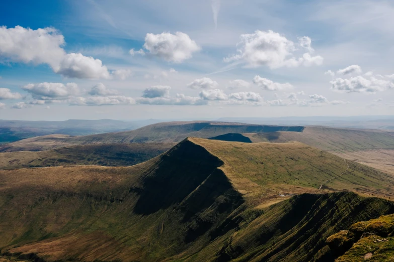 a view from an observation point of several mountains