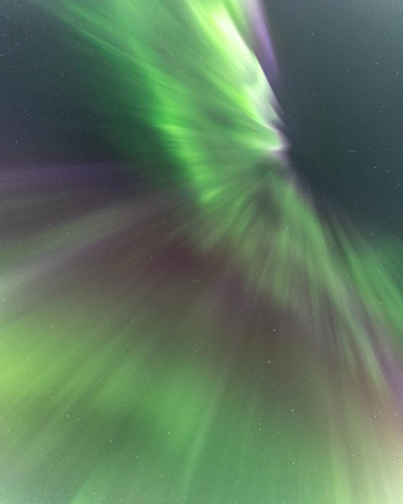 this is an aurora display of lights over the sky