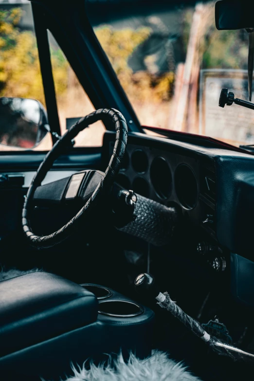 a small vehicle with the driver facing the camera