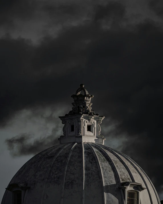 a picture of a building that is lit up in the dark