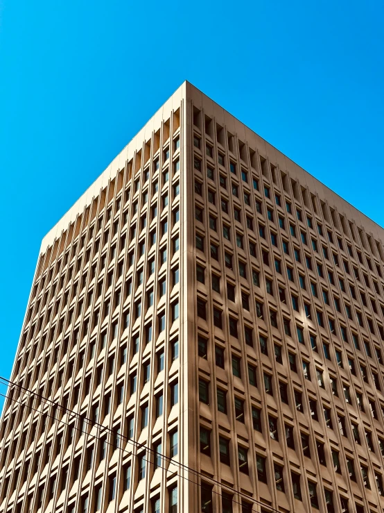 a large building that has a clock on the top