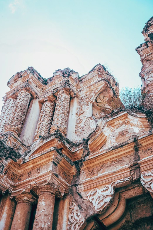 a very old building with some ornate architecture