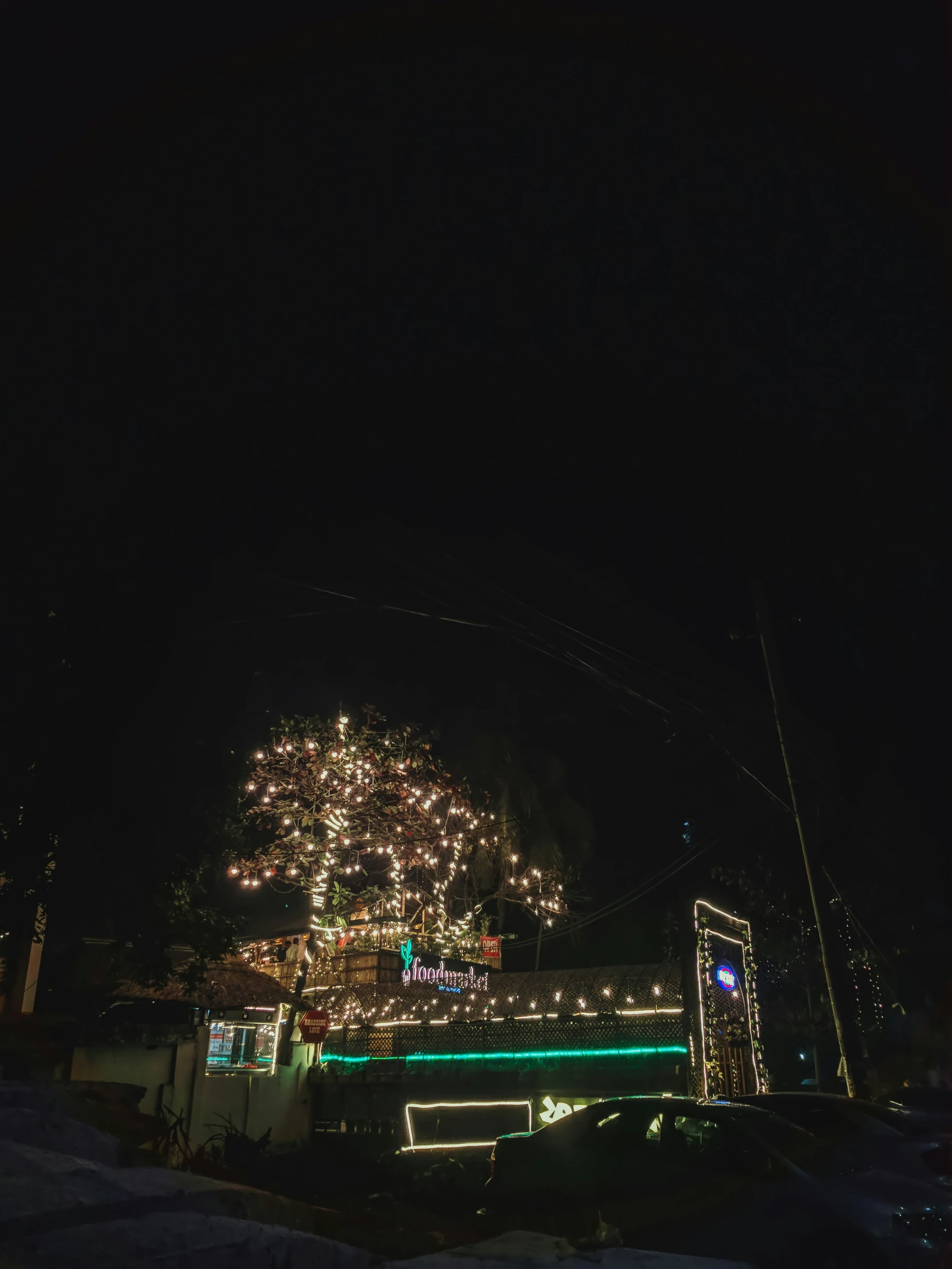 fireworks are lit up and being lit up above a bridge