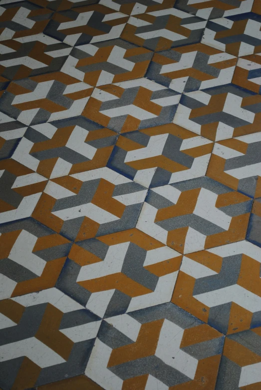 a picture of soing that looks like some sort of tiled floor