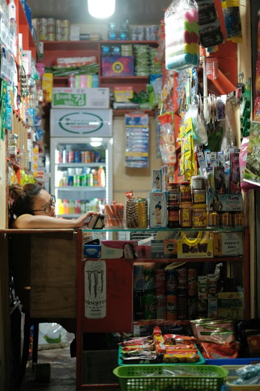 a store filled with lots of food and items