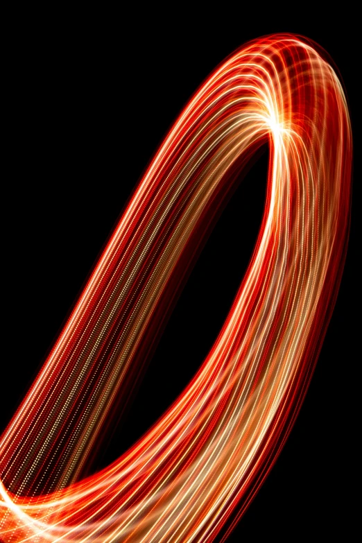 a light painting that looks like it has many lines