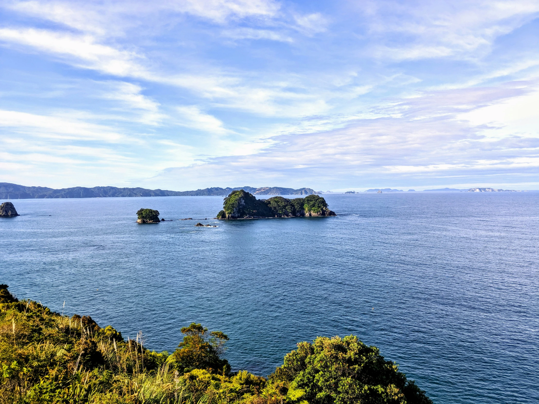 a big body of water surrounded by land