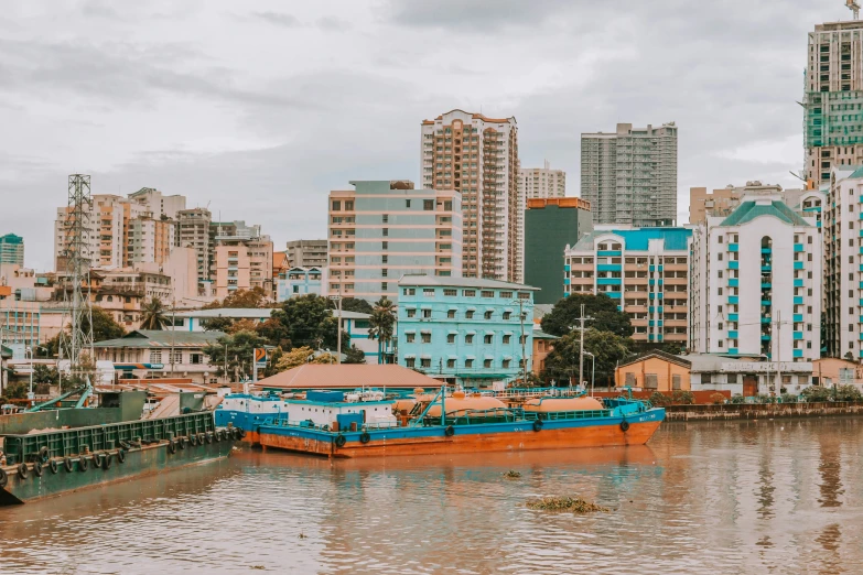 a few boats that are sitting in the water