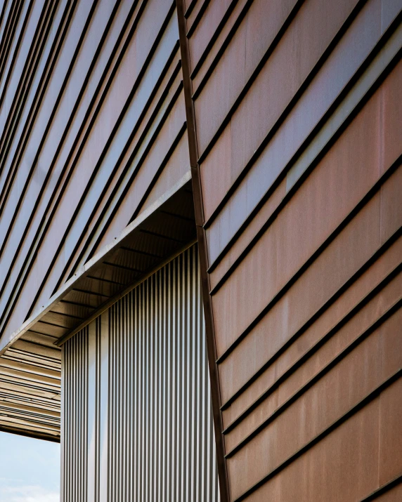 a house that has slats on the outside