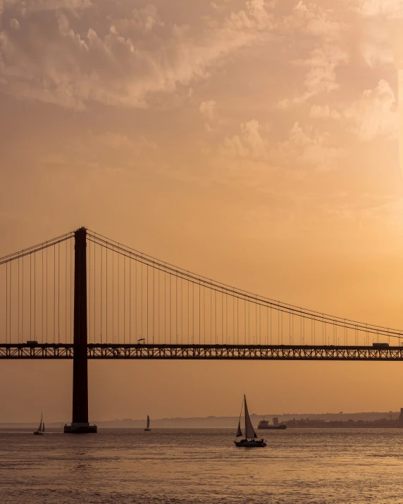 a bridge that is over some water