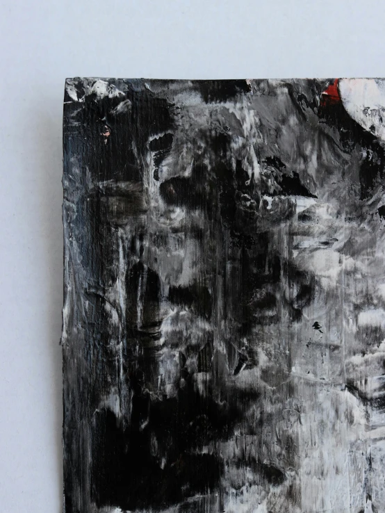 an image of a black and white painting