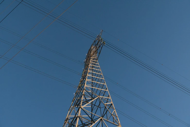 an image of an old telephone tower