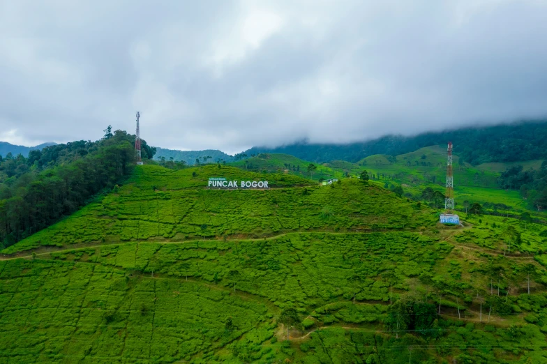 this is a view of a hill that is in the mountains