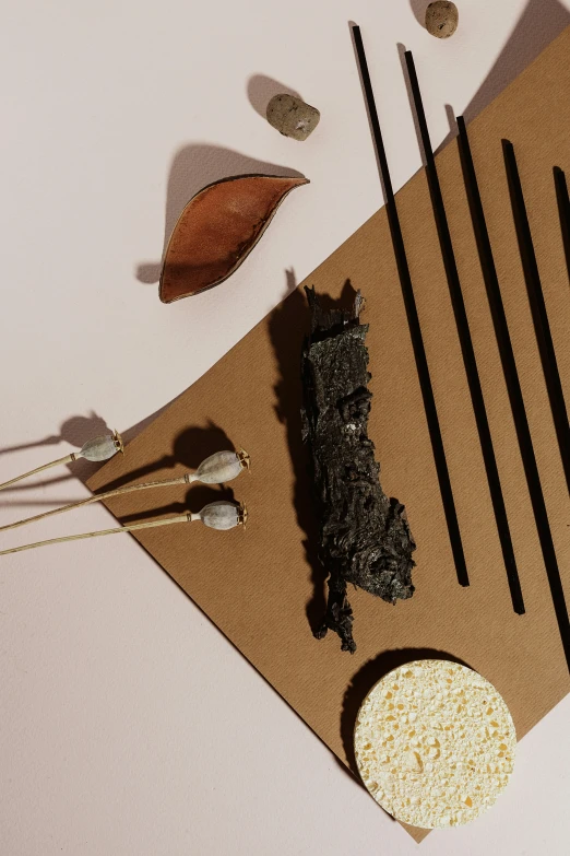 a table is set up with three different kinds of utensils