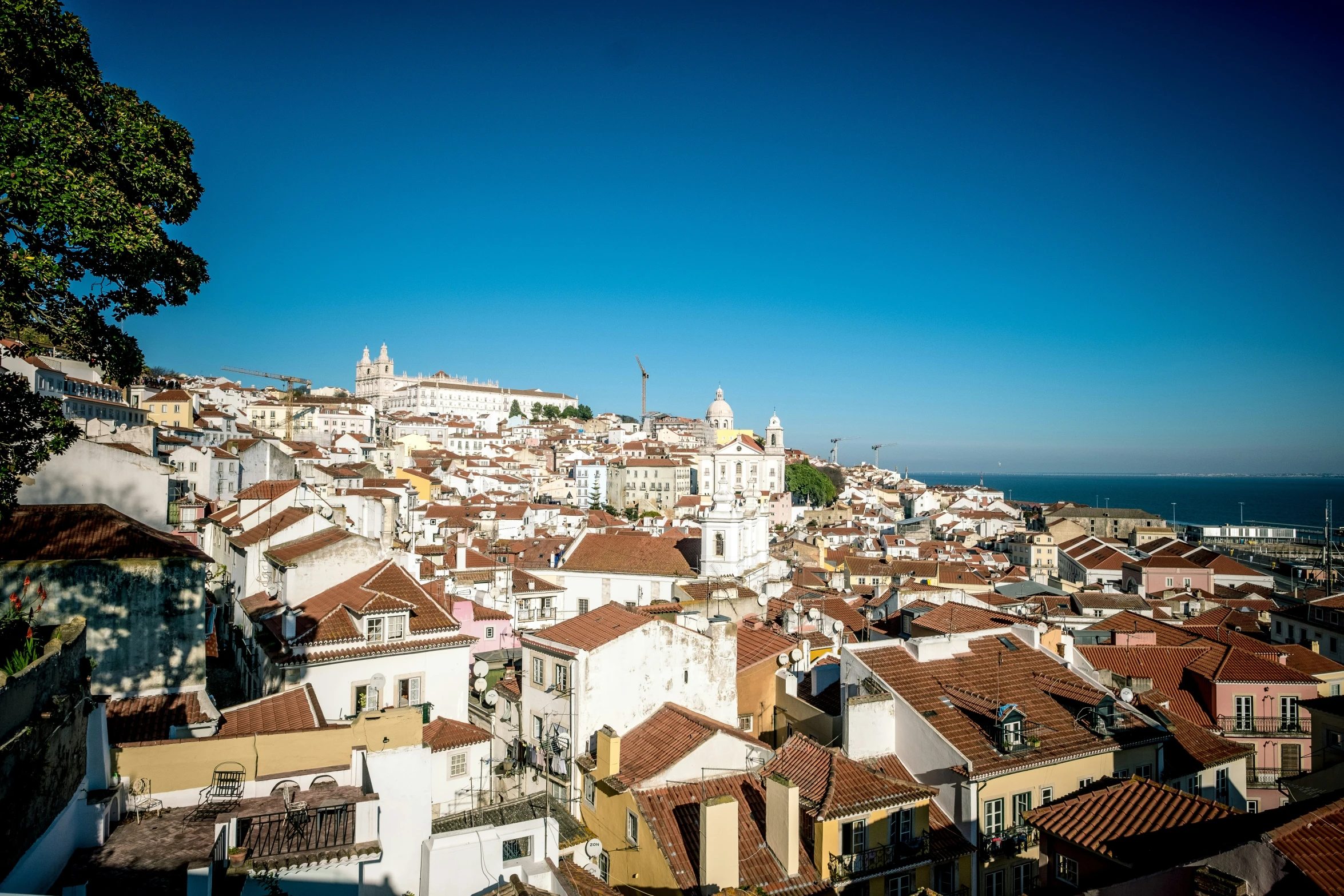 rooftops and rooftop tops in the old town