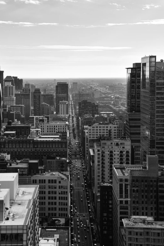 the view of the city from top of the rock