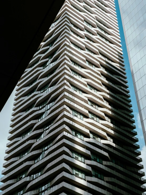 a large white building with a clock on it's face