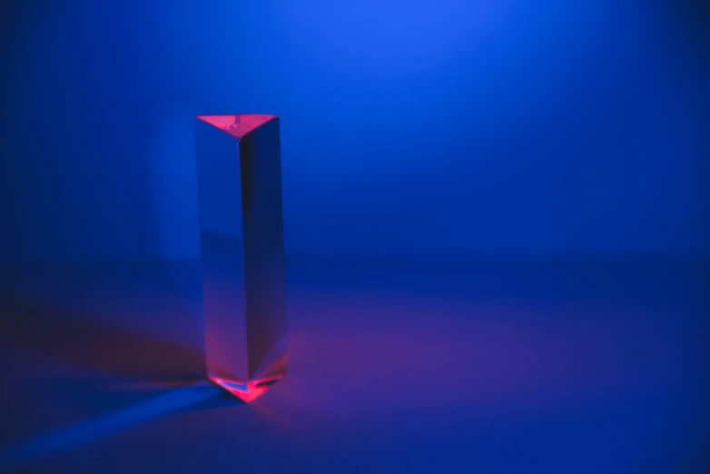 an object has a long rectangular light reflecting on it