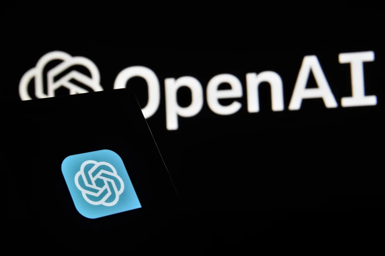 the openair logo lit up on the screen