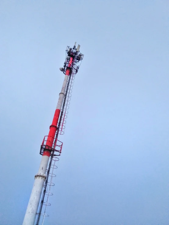 the television tower has multiple towers for people to use