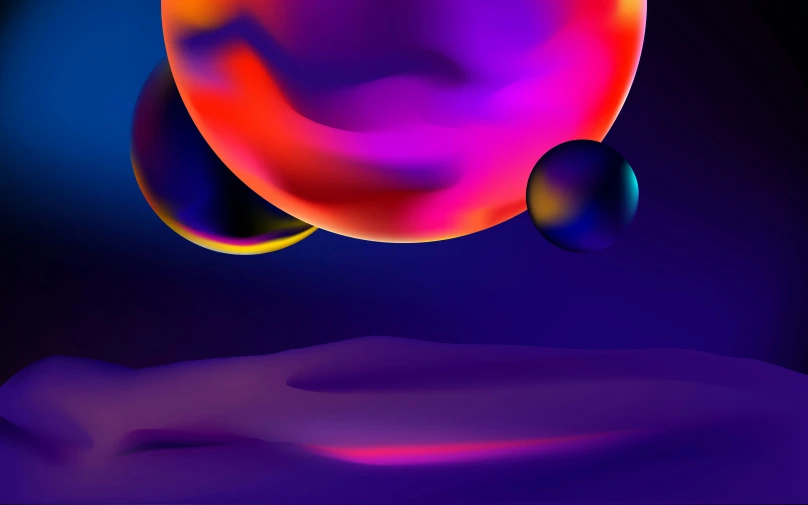 an image of a blue and purple background