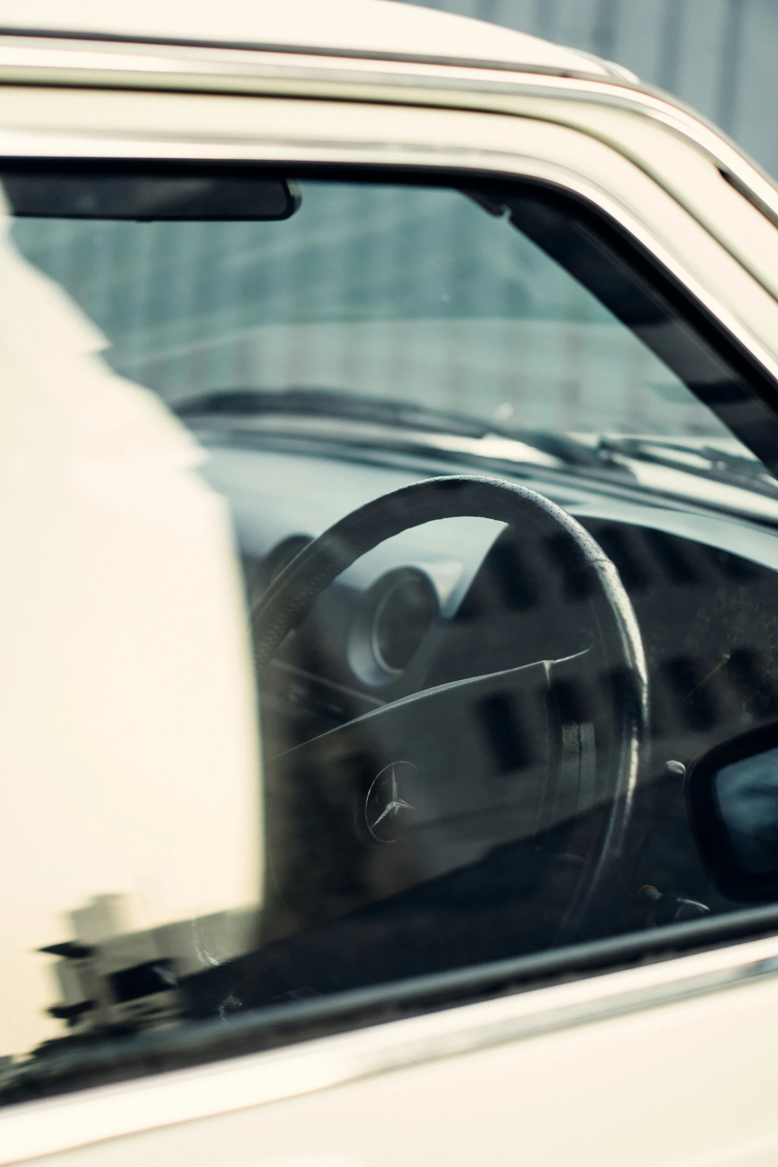 a vehicle that has some type of steering wheel in it