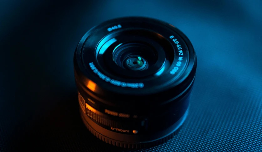 a close up image of an electronic camera