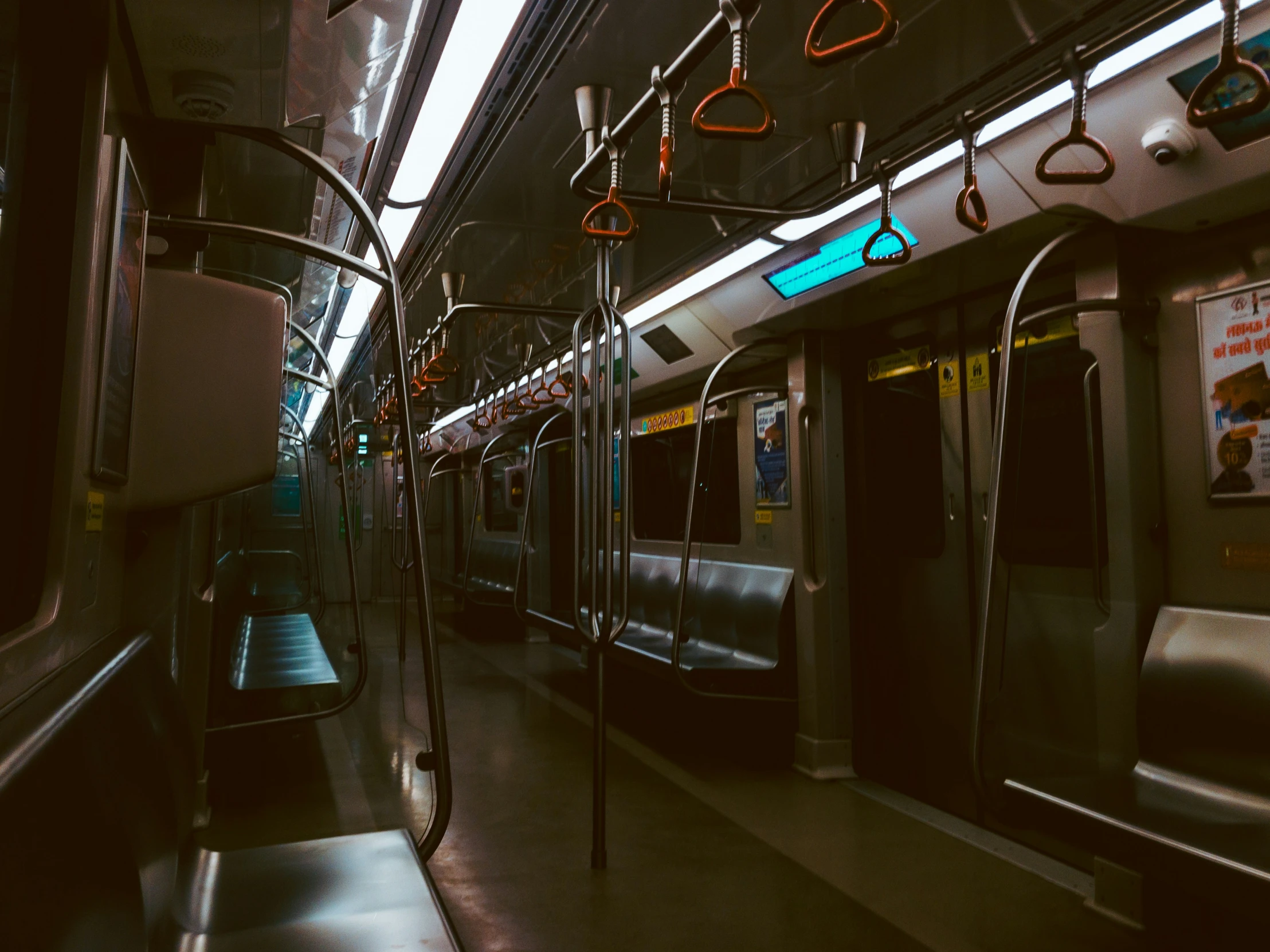 a train in the middle of its journey on a sunny day