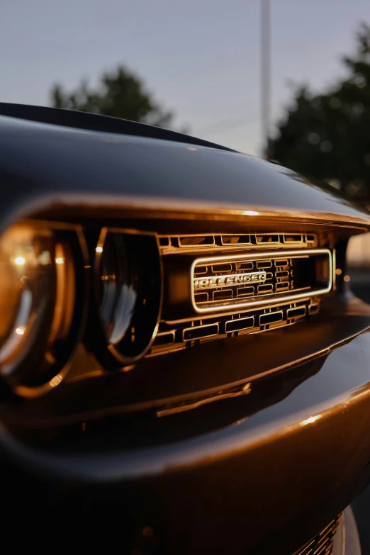 an image of a close up view of a car's engine