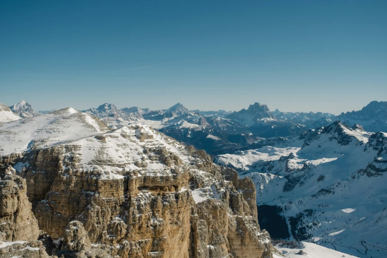 a couple of people sitting on top of a mountain