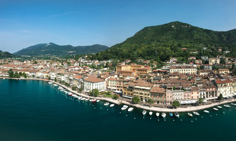 a po taken from an aerial point of a city in the water